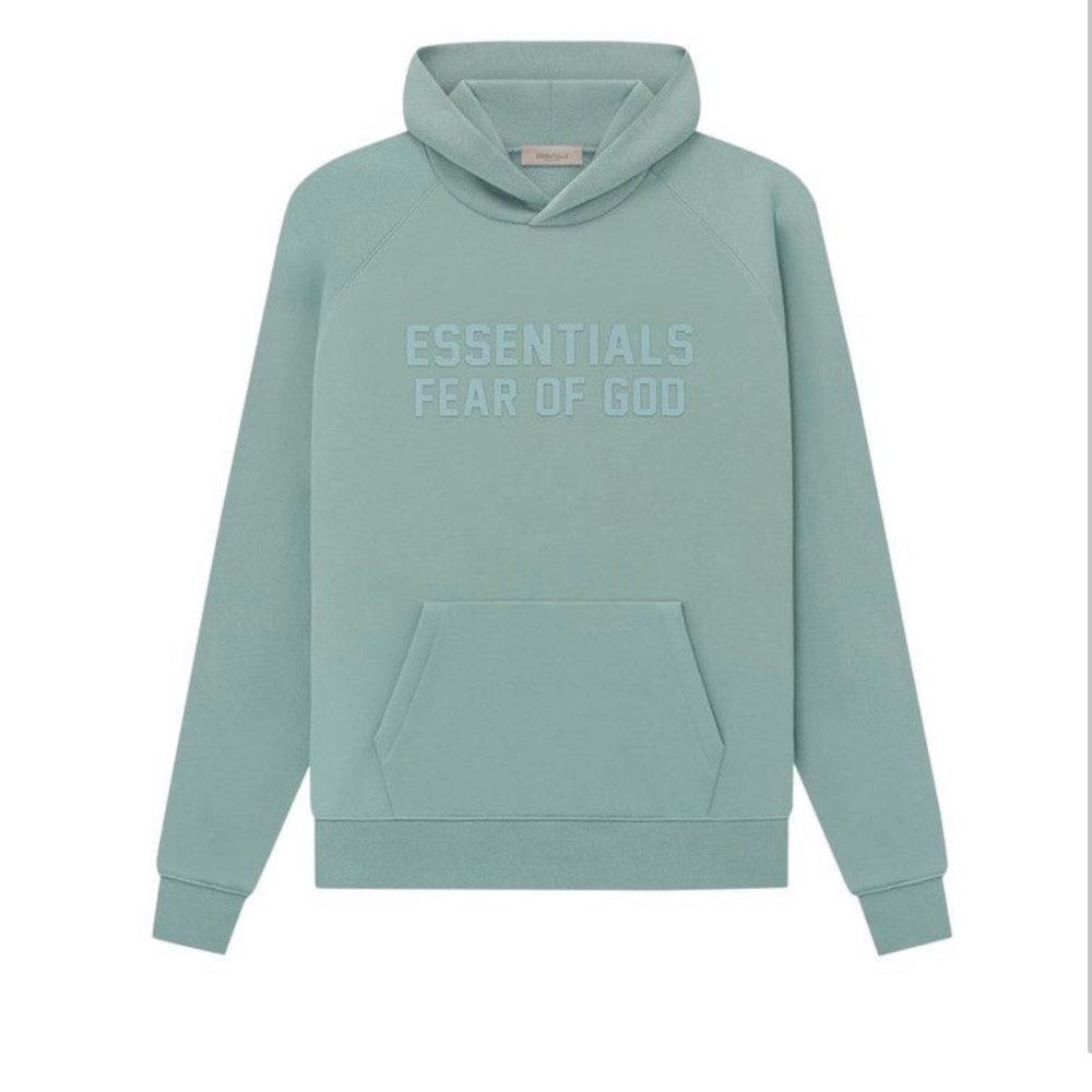 Essentials Men’s Sweatshirt- Sycamore Green Small